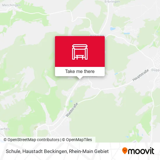 Schule, Haustadt Beckingen map