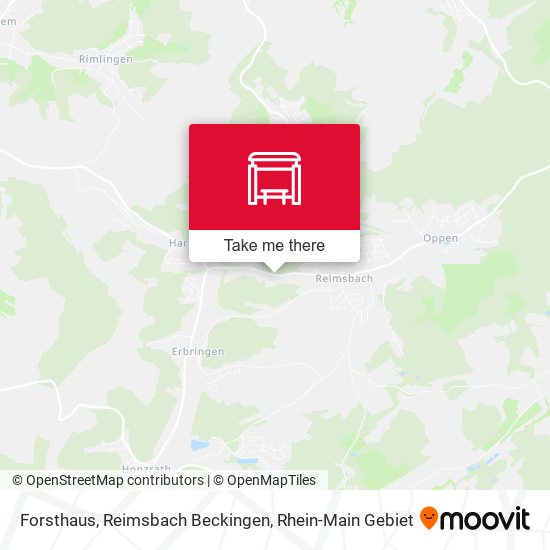 Forsthaus, Reimsbach Beckingen map
