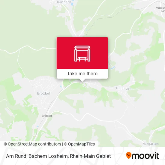 Карта Am Rund, Bachem Losheim