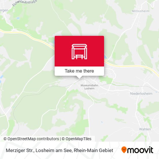 Merziger Str., Losheim am See map
