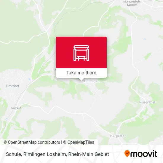 Карта Schule, Rimlingen Losheim