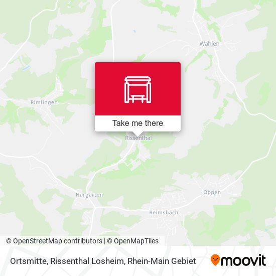 Ortsmitte, Rissenthal Losheim map