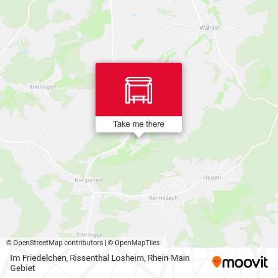 Карта Im Friedelchen, Rissenthal Losheim