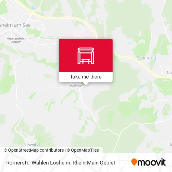 Карта Römerstr., Wahlen Losheim