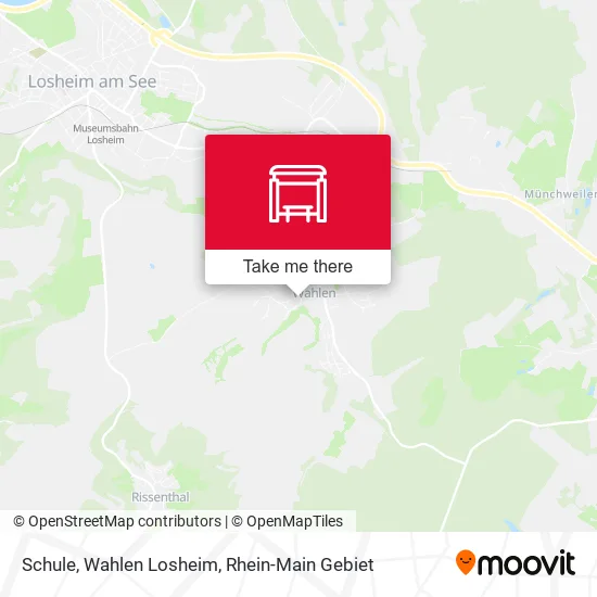 Карта Schule, Wahlen Losheim