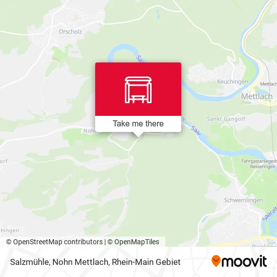 Карта Salzmühle, Nohn Mettlach