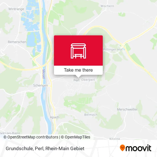 Карта Grundschule, Perl