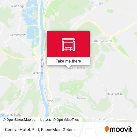 Central-Hotel, Perl map