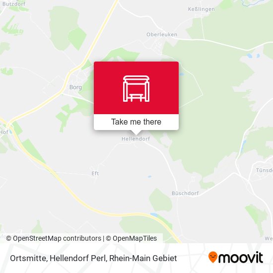Ortsmitte, Hellendorf Perl map