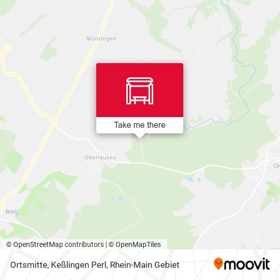 Ortsmitte, Keßlingen Perl map