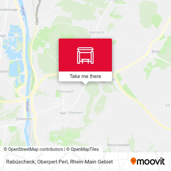 Rabüscheck, Oberperl Perl map