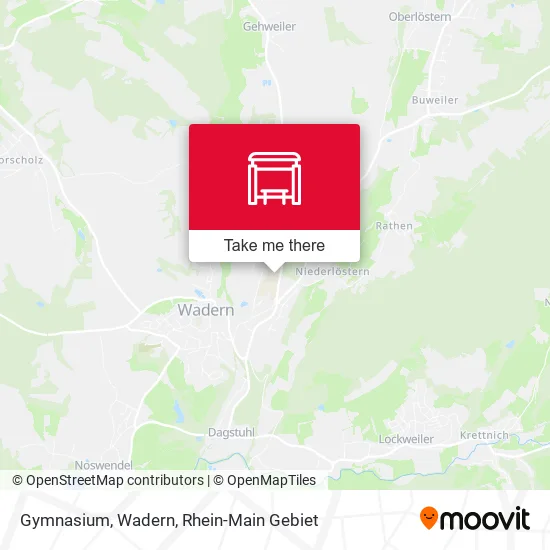 Карта Gymnasium, Wadern
