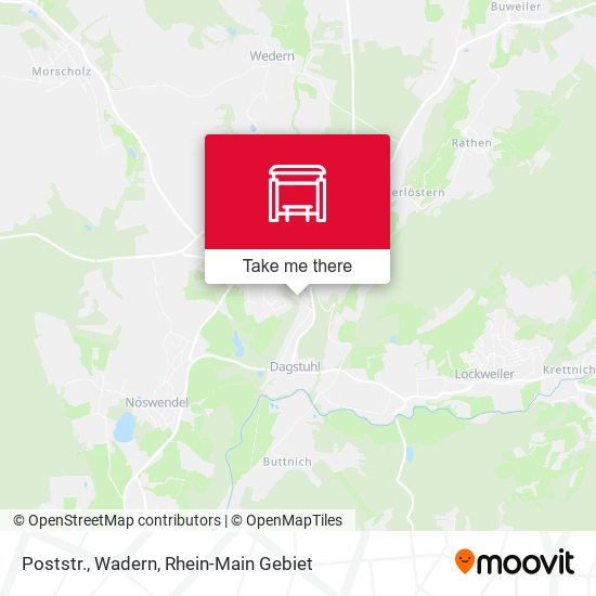Карта Poststr., Wadern