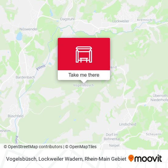 Vogelsbüsch, Lockweiler Wadern map