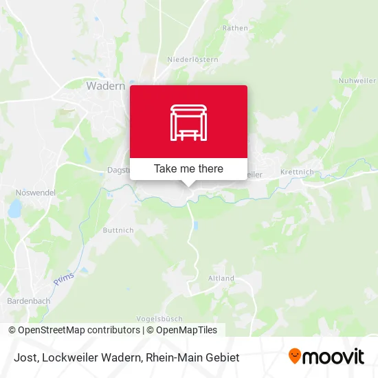 Карта Jost, Lockweiler Wadern