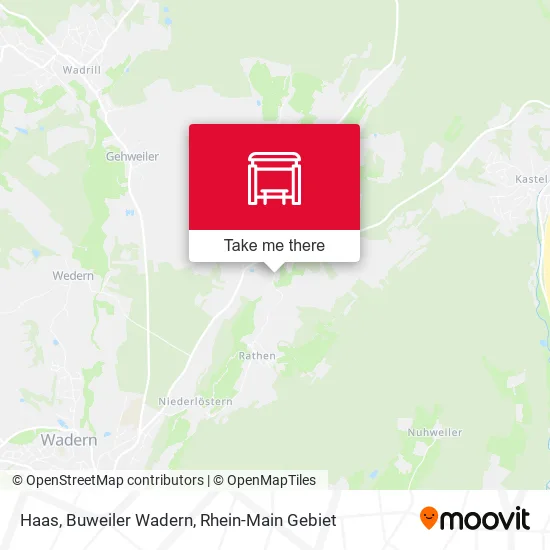 Карта Haas, Buweiler Wadern