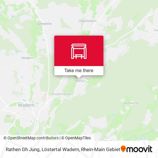 Rathen Gh Jung, Löstertal Wadern map