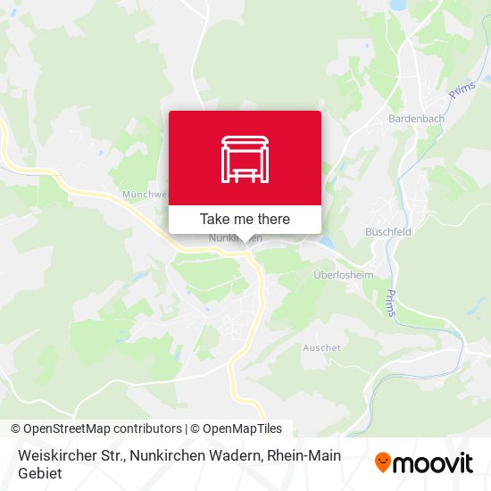 Weiskircher Str., Nunkirchen Wadern map