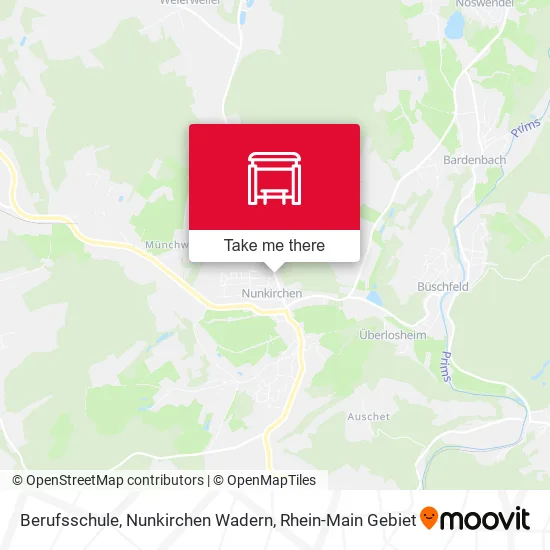 Карта Berufsschule, Nunkirchen Wadern