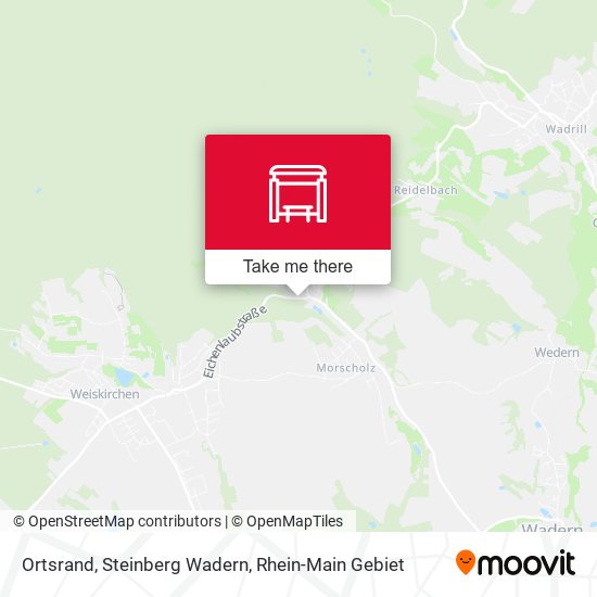 Ortsrand, Steinberg Wadern map