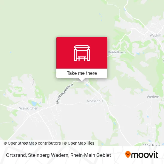 Карта Ortsrand, Steinberg Wadern