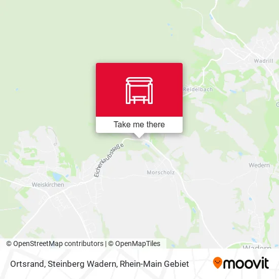 Карта Ortsrand, Steinberg Wadern