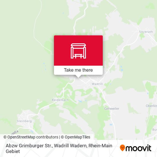 Abzw Grimburger Str., Wadrill Wadern map