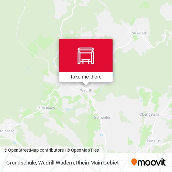 Grundschule, Wadrill Wadern map