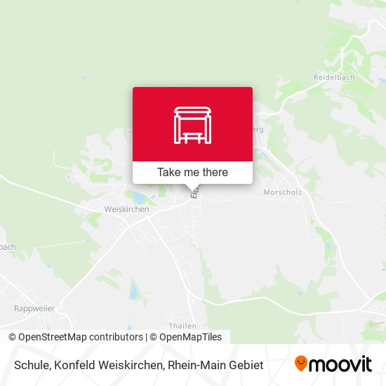 Schule, Konfeld Weiskirchen map