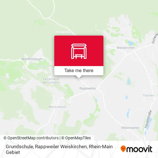 Карта Grundschule, Rappweiler Weiskirchen