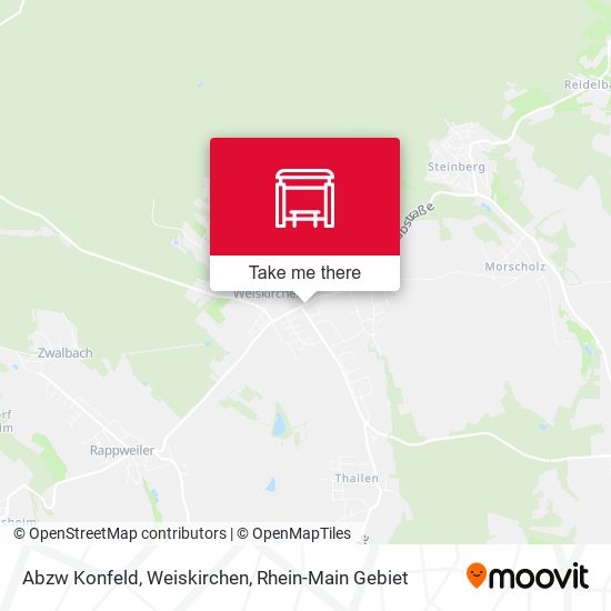 Abzw Konfeld, Weiskirchen map