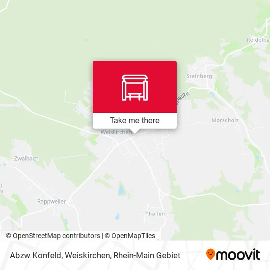 Карта Abzw Konfeld, Weiskirchen