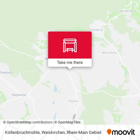 Köllenbruchmühle, Weiskirchen map