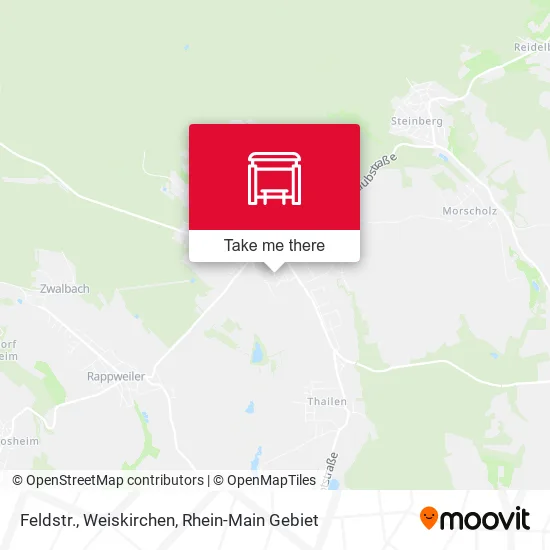 Feldstr., Weiskirchen map