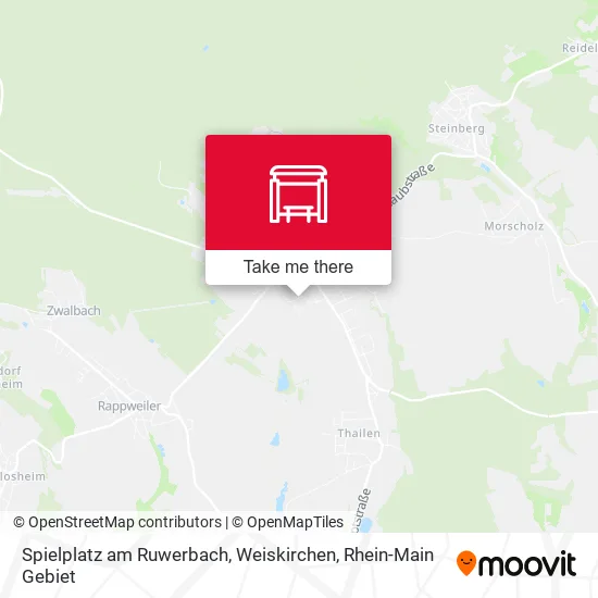 Карта Spielplatz am Ruwerbach, Weiskirchen