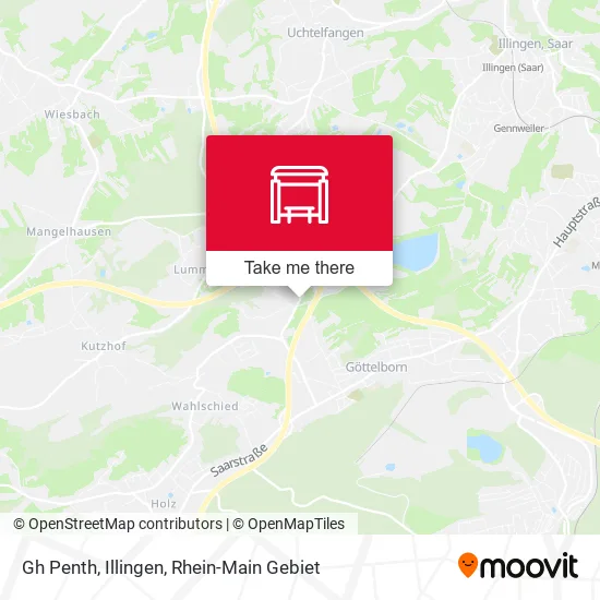 Gh Penth, Illingen map