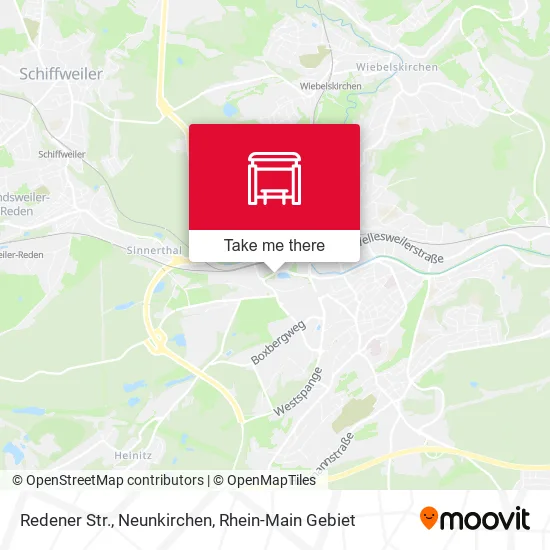 Карта Redener Str., Neunkirchen