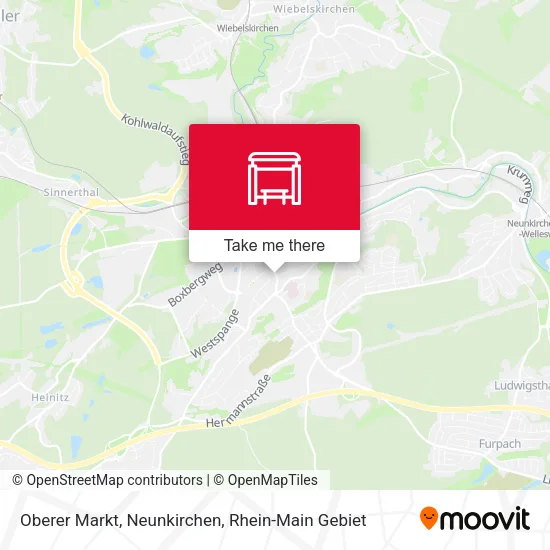 Карта Oberer Markt, Neunkirchen