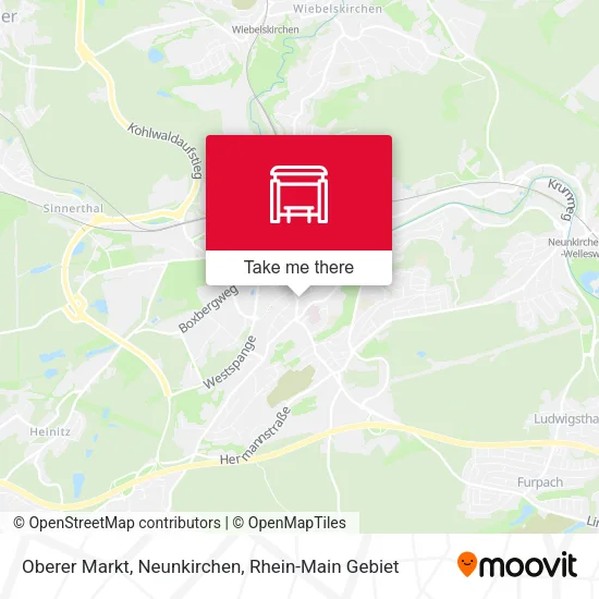 Карта Oberer Markt, Neunkirchen