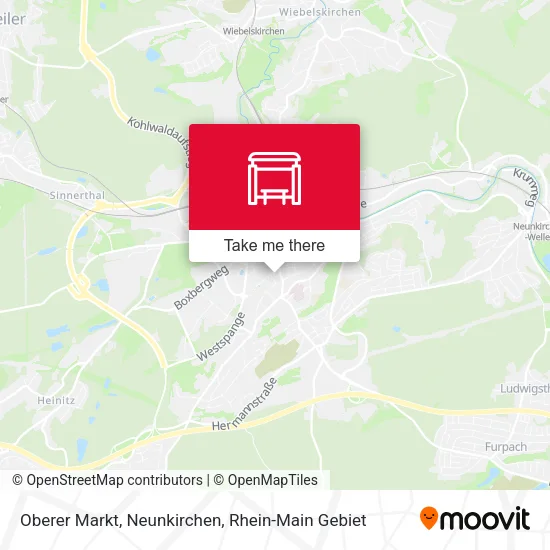 Карта Oberer Markt, Neunkirchen