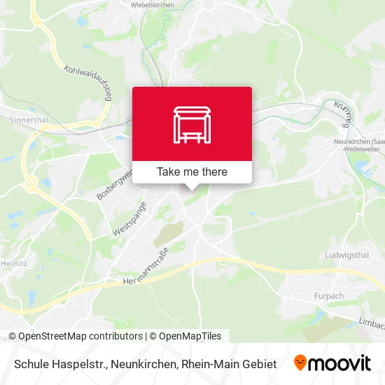 Карта Schule Haspelstr., Neunkirchen