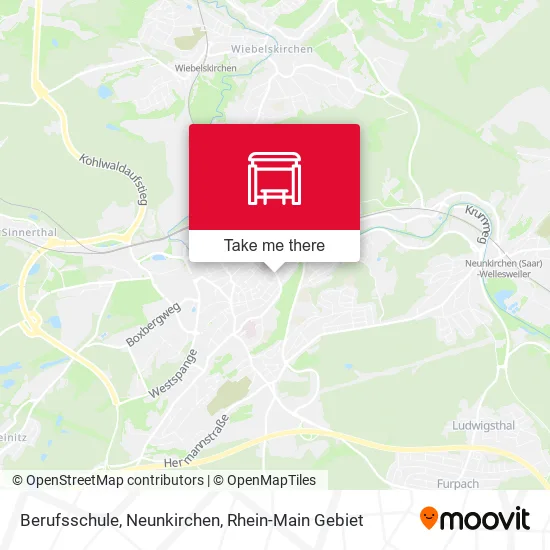 Карта Berufsschule, Neunkirchen