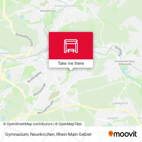 Карта Gymnasium, Neunkirchen