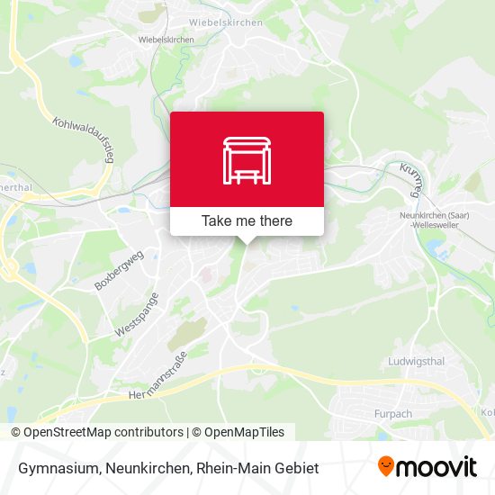 Карта Gymnasium, Neunkirchen