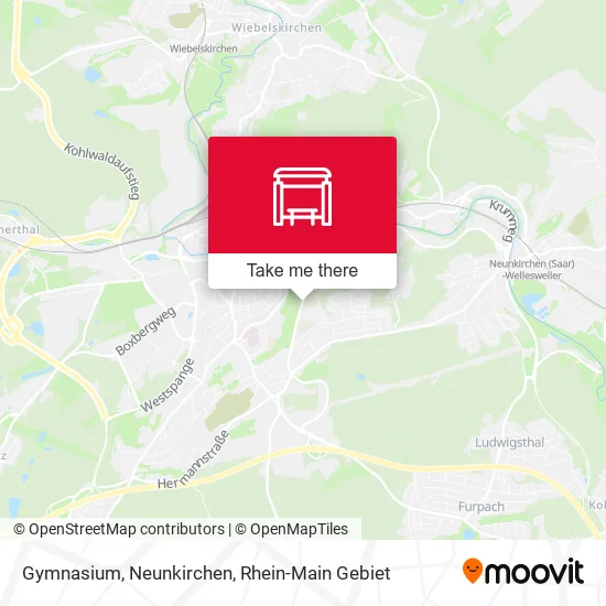 Карта Gymnasium, Neunkirchen
