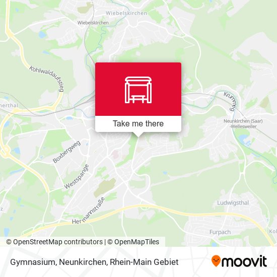 Карта Gymnasium, Neunkirchen