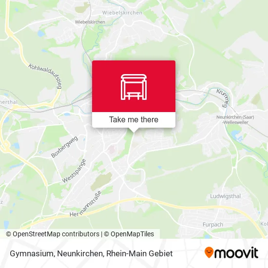 Карта Gymnasium, Neunkirchen