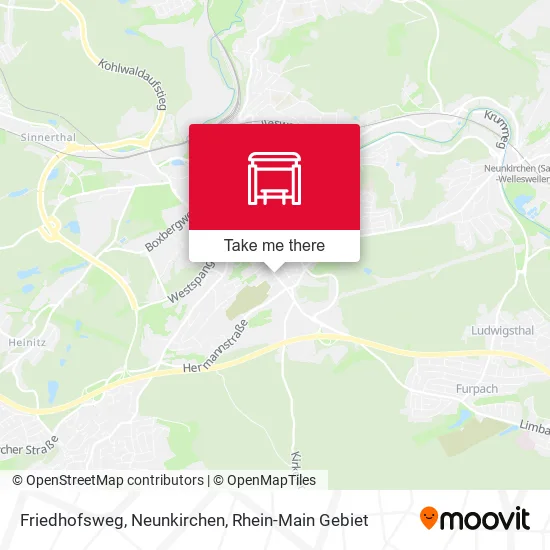 Карта Friedhofsweg, Neunkirchen