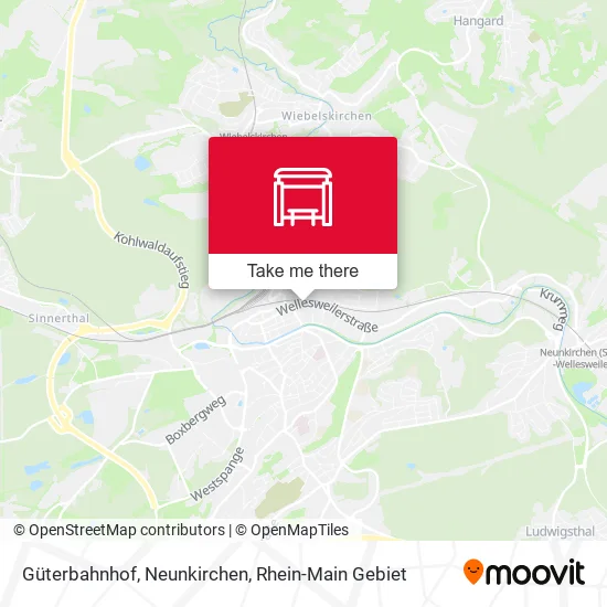Карта Güterbahnhof, Neunkirchen