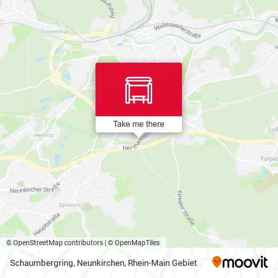 Карта Schaumbergring, Neunkirchen